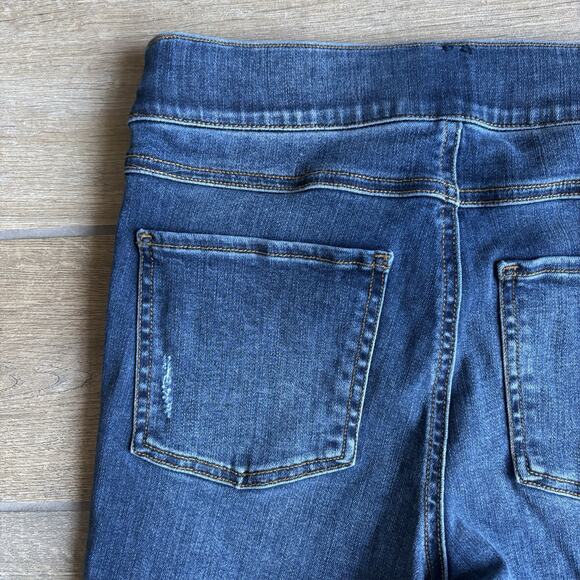 Spanx Jeans Women's Size Small Distressed Pull On Skinny Ankle Denim 20203R - Picture 14 of 16
